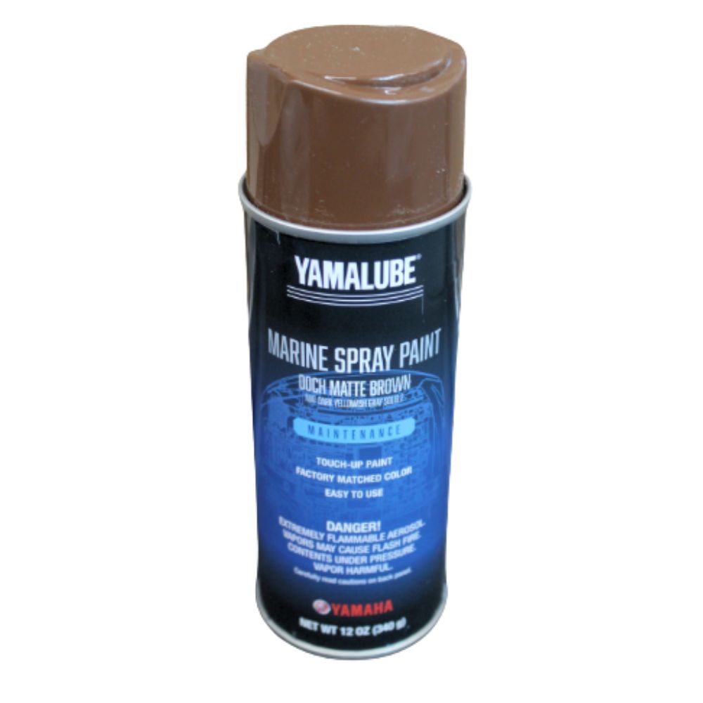 Yamalube Marine Spray Paint – CH Matte Brown – ACC-MRNPT-00-CH – OEM