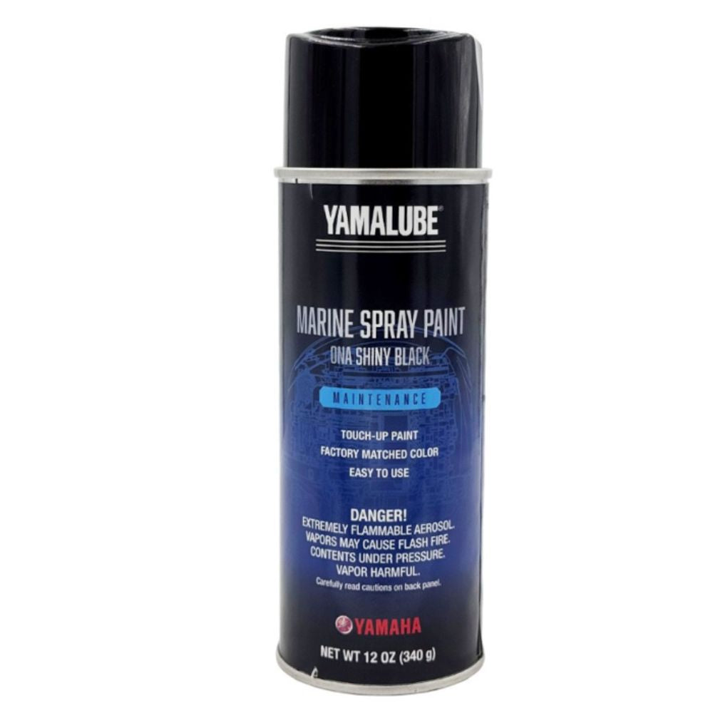 Yamalube Marine Spray Paint – NA Shiny Black – ACC-MRNPA-IT-NA – OEM