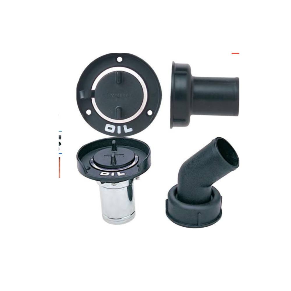 Yamaha Oil Deck Filler Kit | Straight, Keyless Screw-On Cap | ABB-PLATE-DE-CK