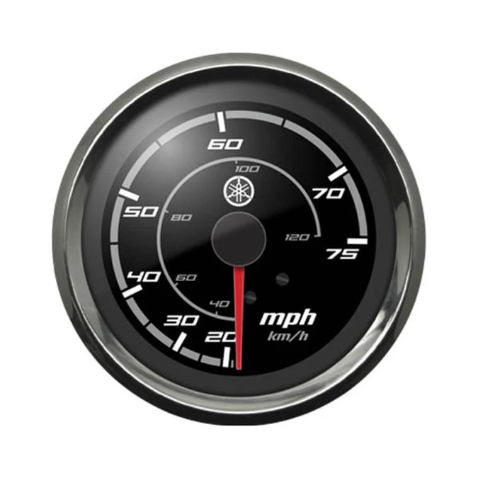 Yamaha Sport Series 4" Analog Speedometer | 0–75 MPH