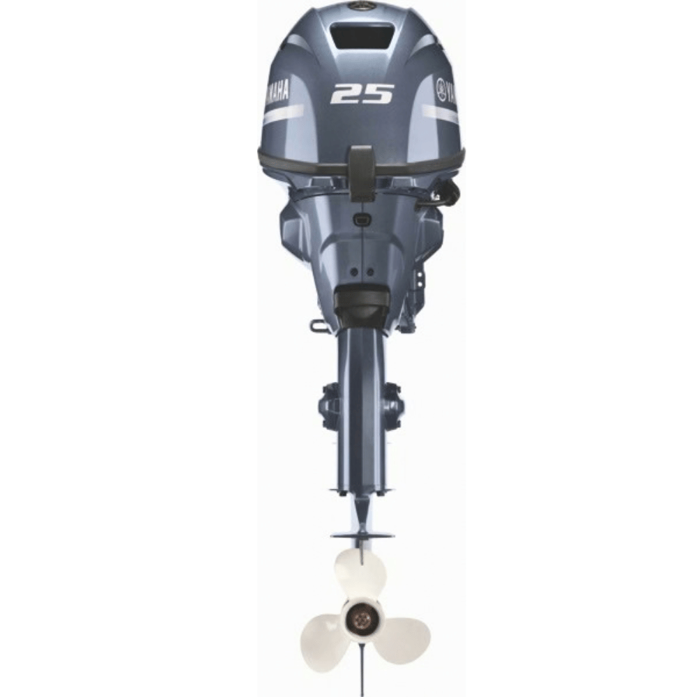 Yamaha F25LC Outboard | 25HP, Remote, 20” Shaft, Electric Start, Power Trim & Tilt