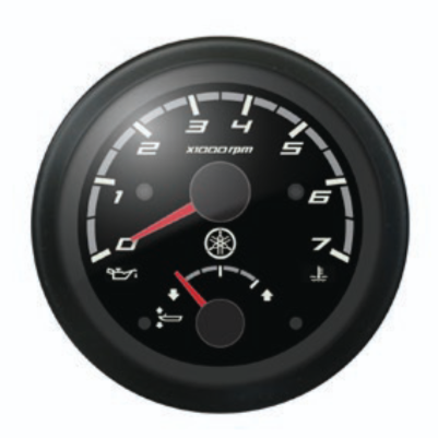 Yamaha Analog Combo Gauge 4" | Tachometer / Trim | N80-8350T