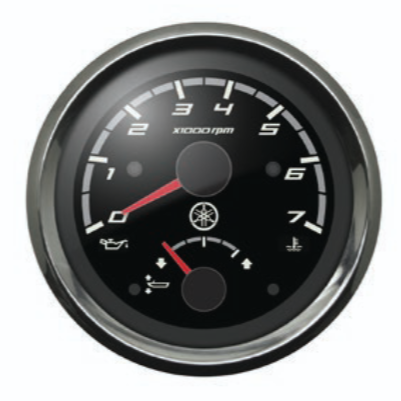 Yamaha Analog Combo Gauge 4" | Tachometer / Trim | N80-8350T